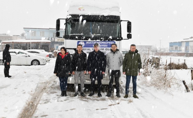 MUSTAFAKEMALPAŞA’DAN DEPREMZEDELER İÇİN DEV DESTEK