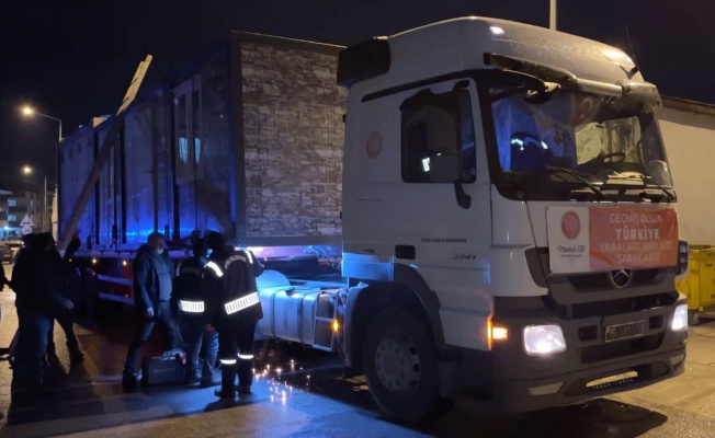 YAŞAM TIRI GÜRSU'DAN AFET BÖLGESİNE YOLA ÇIKTI