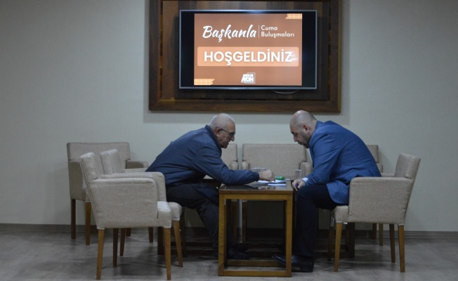Belediye Başkanı Aydın Cuma Buluşmaları Programında Vatandaşlarla Fikir Alışverişinde Bulundu