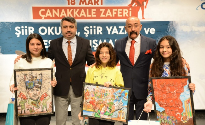 ÇANAKKALE DESTANI’NI EN İYİ ANLATAN ÖĞRENCİLER YILDIRIM’DA ÖDÜLLENDİRİLDİ