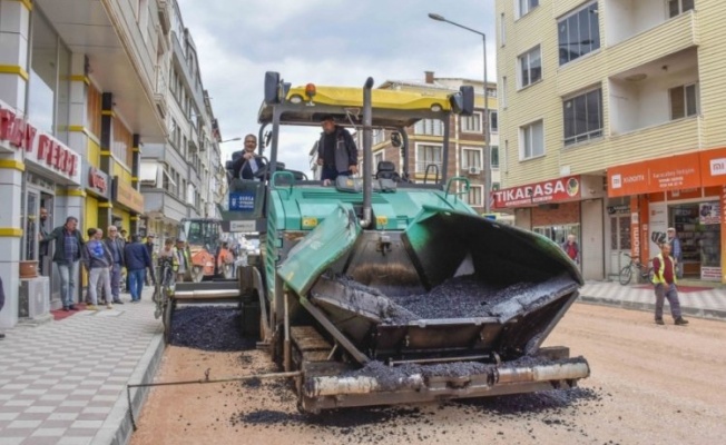 Bursa Karacabey'de altyapı çalışmaları sona doğru