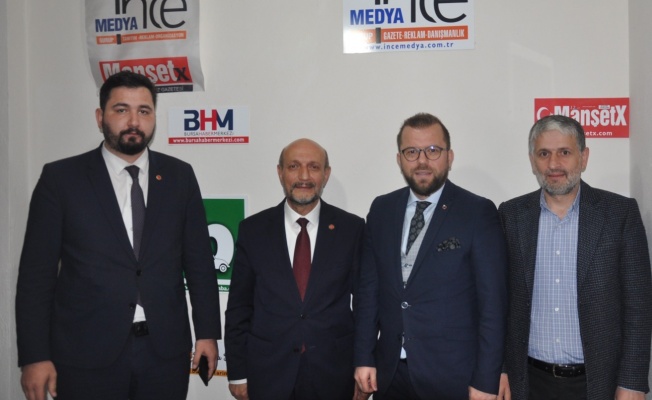 CHP BURSA MİLLETVEKİLİ ADAYI MEHMET ATMACA'DAN İNCE  ZİYARET