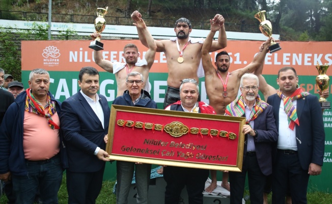 61. ÇALI GÜREŞLERİ'NİN BAŞPEHLİVANI İSMAİL KOÇ