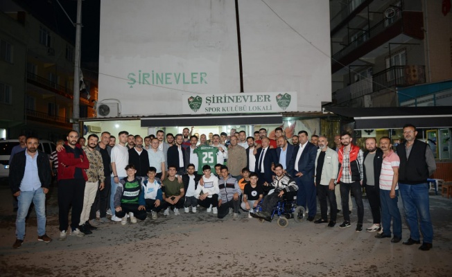 BAŞKAN YILMAZ GENÇLERLE BULUŞTU
