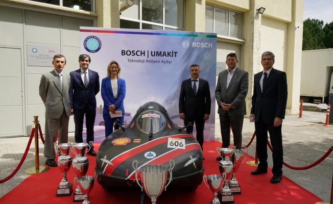 Bosch, Uludağ Üniversitesi Makine Topluluğu Teknoloji atölyesini yeniledi