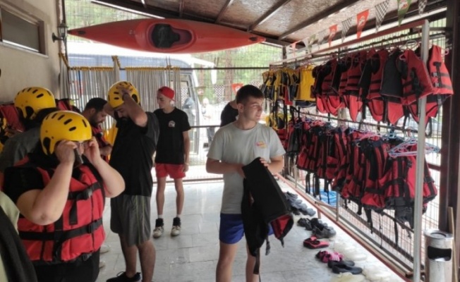 Orhaneli Rafting etkinlikleri devam ediyor