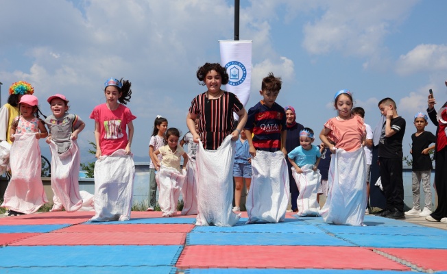 YILDIRIMLI ÇOCUKLAR DOYASIYA EĞLENDİ