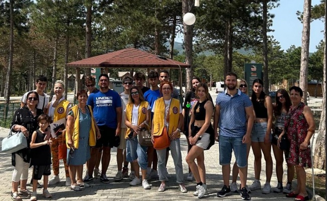 Kükürtlü Lions dünya gençliğini Bursa'da ağırladı