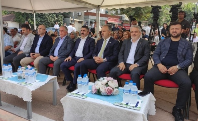 Bursa'da Yiğitler 1. Etap Projesi'nde anahtar teslim töreni gerçekleştiriliyor