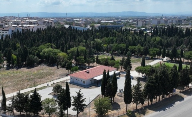 Bursa Karacabey'de yapılan gasilhane binası tamamlandı