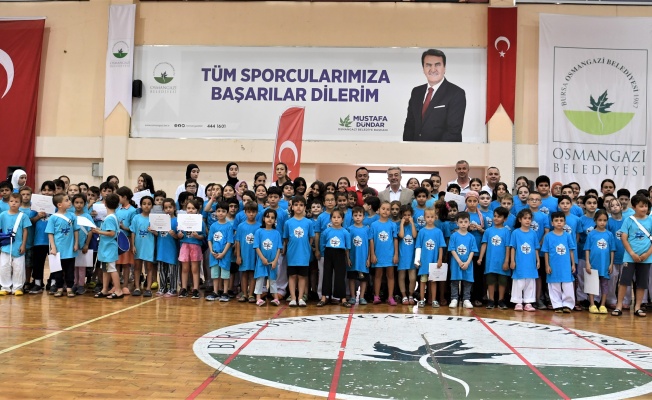 Geleceğin şampiyonları Osmangazi’de yetişiyor