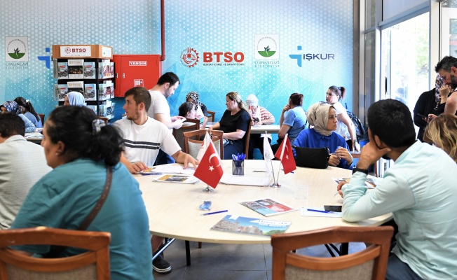 Osmangazi Belediyesi’nden istihdama büyük katkı