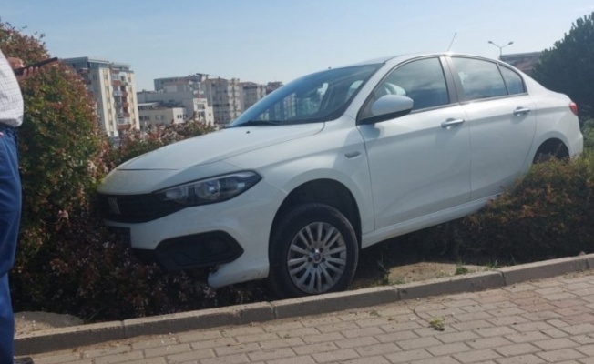 Bursa'da FSM bulvarında görünmez kaza!