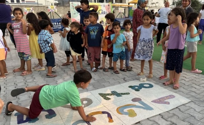 Büyükşehir afetin izleri oyunla silindi