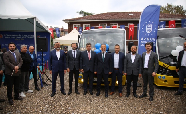 GÜRSU MİNİBÜSLERİ BURULAŞ SİSTEMİNE DAHİL OLDU