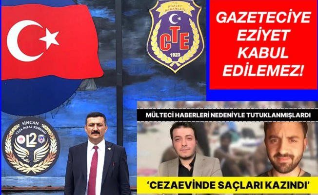 İYİ Parti Bursa Milletvekili Selçuk Türkoğlu, tutuklu gazetecilerin saçlarının kazıtılmasına tepki gösterildi