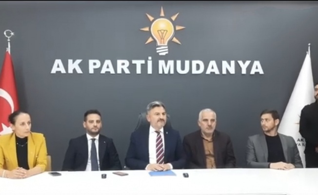 GÖKHAN DİNÇER AK PARTİ MUDANYA BELEDİYE BAŞKAN ADAY ADAYI OLDU