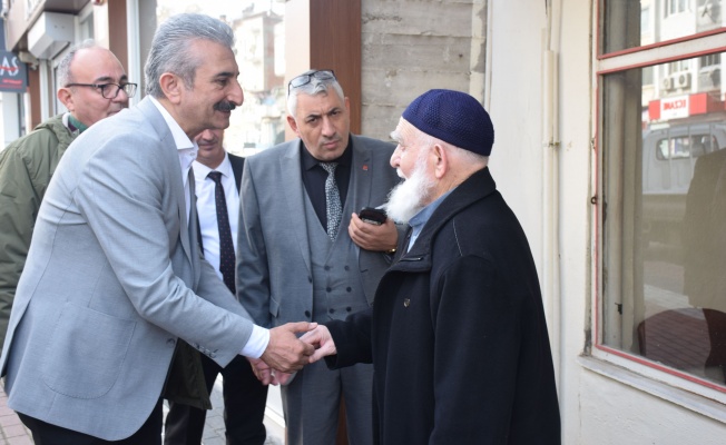 CHP İL BAŞKANI YEŞİLTAŞ'TAN İNEGÖL ÇIKARMASI