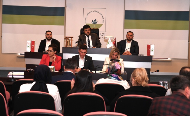 Osmangazi Belediyesi yılın son meclis toplantısını gerçekleştirdi