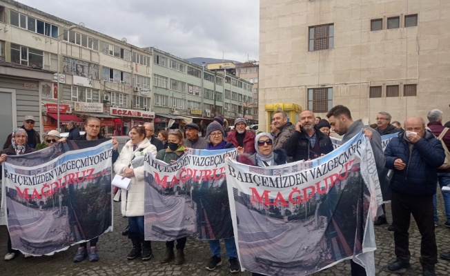 Simpaş mağdurları Bursa'da eylem yaptı