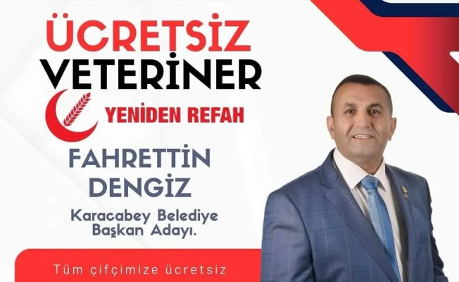 Bursa Karacabey Belediye Başkan Adayı Fahrettin Dengiz'den ilk seçim vaadi