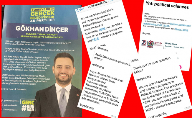 Ak Parti Mudanya Belediye Başkan Adayı hakkında şok iddia!..