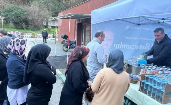 Bursa Büyükşehir Belediyesi ‘İftara 5 Kala' vatandaşın yanında