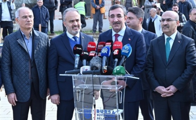 Cumhurbaşkanı Yardımcısı Yılmaz: “Alinur Aktaş başkanımızın yanındayız”