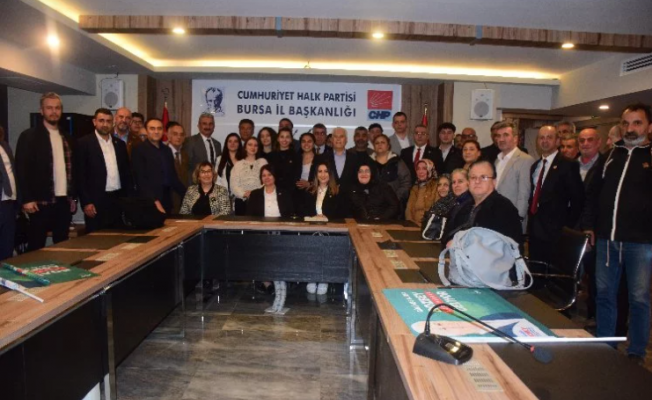 Gelecek Partisi'nden 750 kişi CHP Bursa'ya katıldı!