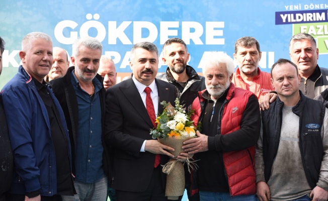 GÖKDERE ÇARŞISI YENİ YÜZÜYLE HİZMETE GİRDİ