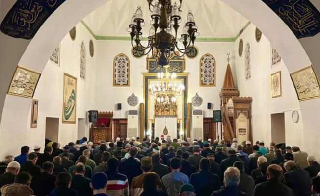 Hafız Habip Deveci İnegöl'de cemaat ile buluştu