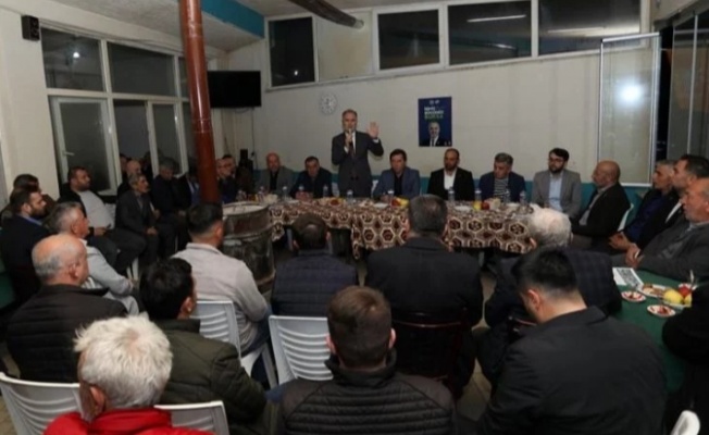 İnegöl'de Başkan Taban'dan saha çalışmalarına devam