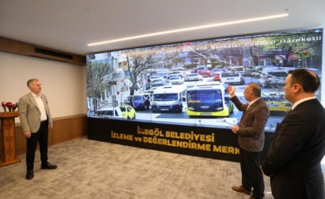 İnegöl'de olası olumsuzluklara 'Akıllı Şehir' önlemi