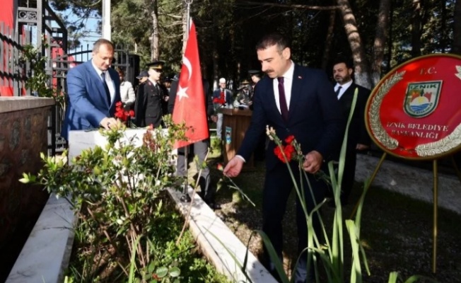 İznik'te Çanakkale şehitleri aynı ruhla anıldı