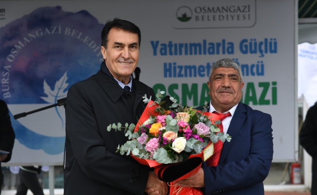 Osmangazi’den bir camiye daha hizmet