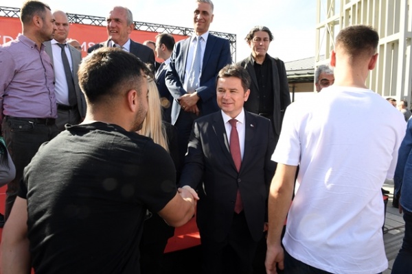 Başkan Aydın personel ile bayramlaştı