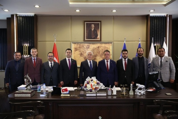 BBP Genel Başkan Yardımcısı Ekrem Alfatlı'dan Mustafa Bozbey ziyareti