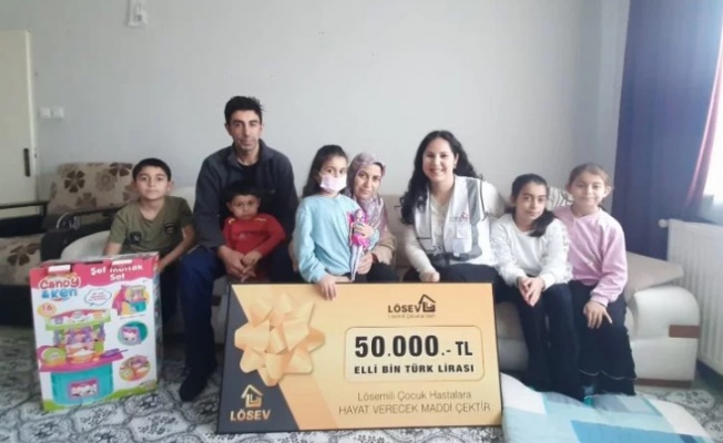 LÖSEV 'karşılıksız kredi' ile hastalara destek oluyor