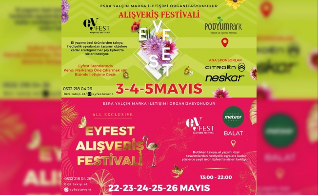 Mayıs'ta Eyfest coşkusu