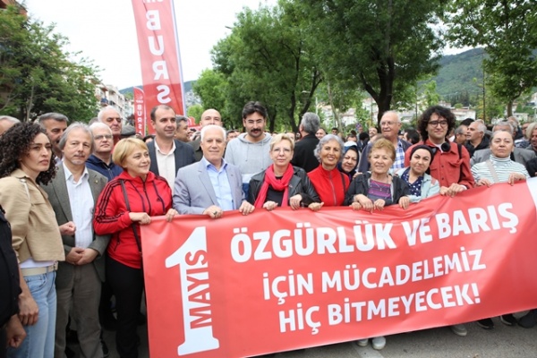 Bursa’da 1 Mayıs coşkusu