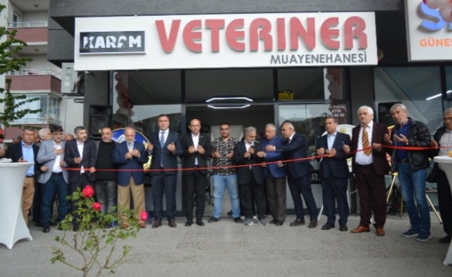 Bursa’da Karam Veteriner Muayenehanesi hizmete açıldı