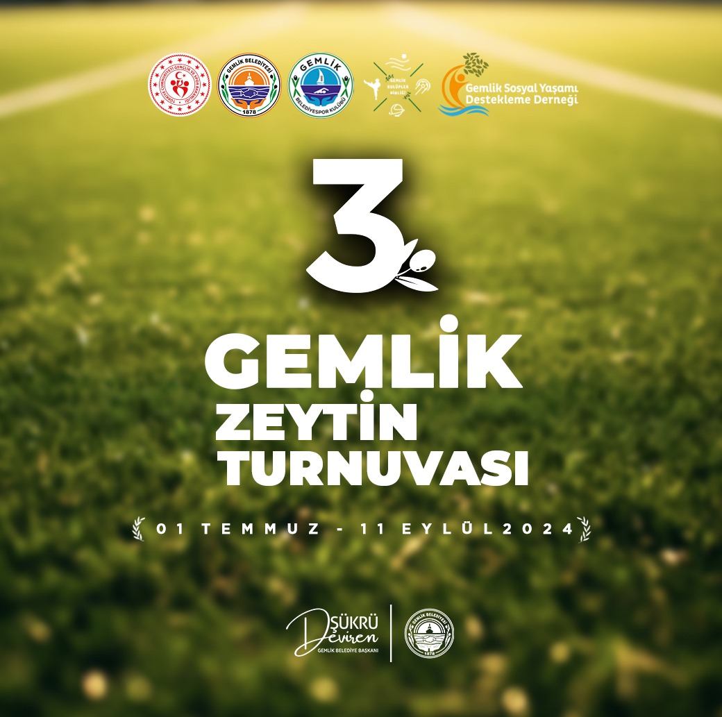 Gemlik’te 3. Zeytin Kupası başlıyor