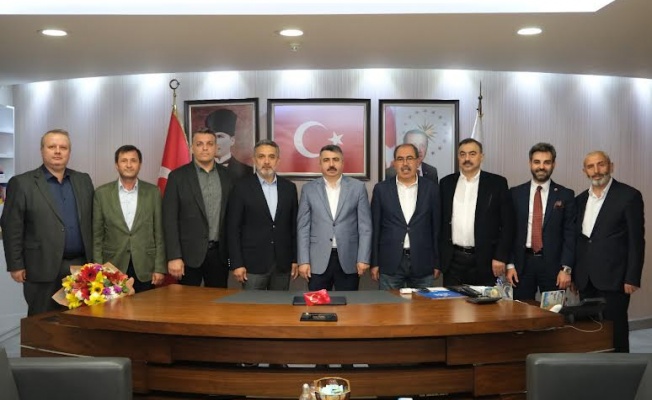 MÜSİAD Bursa'dan Oktay Yılmaz'a Tebrik Ziyareti