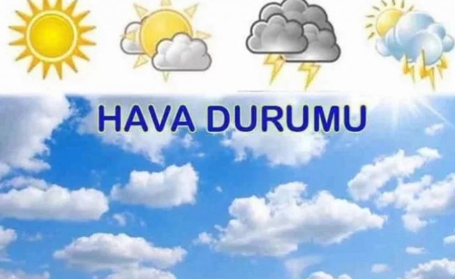 Yurtta bugün hava nasıl olacak?