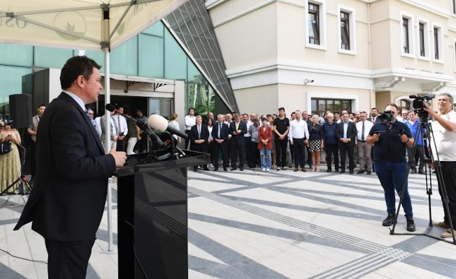Başkan Aydın personel ile bayramlaştı