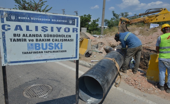 Büyükşehir’den sağlıklı ve kesintisiz su temini