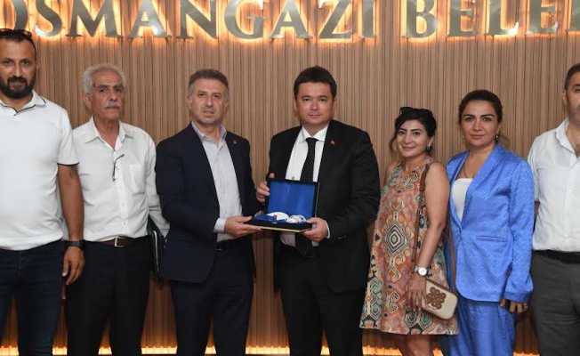 CHP Yıldırım ilçe yönetiminden Başkan Aydın’a ziyaret