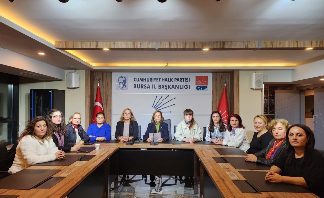CHP BURSA İL KADIN KOLLARI'NDAN DÜNYA ÇOCUK HAKLARI GÜNÜ AÇIKLAMASI
