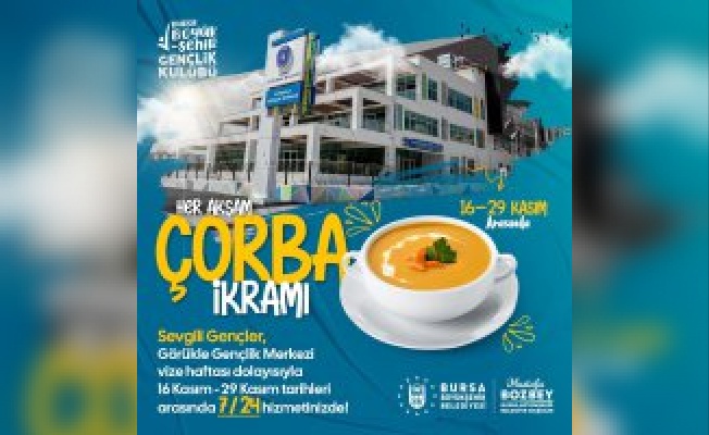 Görükle Gençlik Merkezi’nde 24 saat kesintisiz hizmet