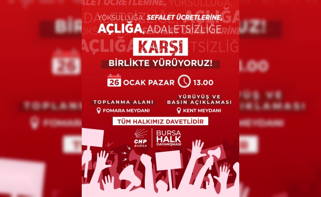 EMEKÇİLERİN VE HALKIN SESİ OLMAK İÇİN 26 OCAK PAZAR GÜNÜ SAAT 13.00'DA FOMARA MEYDANI'NDA BULUŞUP KENT MEYDANI'NA YÜRÜYORUZ!